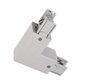 Preview: Deko-Light Schienensystem 3-Phasen 230V, D Line 90°-Verbinder links-rechts grau 710037