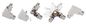 Preview: Deko-Light Schienensystem 3-Phasen 230V, D Line 90°-Verbinder links-rechts grau 710037