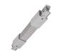 Preview: Deko-Light Schienensystem 3-Phasen 230V, D Line Flexverbinder links-rechts grau 710040