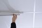 Preview: Deko-Light Schienensystem 3-Phasen 230V, D Line Rasterdecken Schnellmontageklammer grau 710052