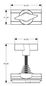 Preview: Deko-Light Schienensystem 3-Phasen 230V, D Line Montageadapter für Zusatzkomponenten max. 10kg 710054
