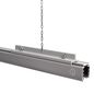 Preview: Deko-Light Schienensystem 3-Phasen 230V, D Line Abhängeverbindungswinkel grau 710058