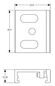 Preview: Deko-Light Schienensystem 3-Phasen 230V, D Line Montagehalter Deckenbefestigung Flex schwarz 710065