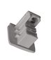 Preview: Deko-Light Schienensystem 3-Phasen 230V, D Line Endkappe grau 710067