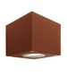 Preview: Deko-Light Wandaufbauleuchte Cubodo B, Warmweiß, braun, IP54 730329