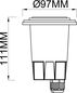 Preview: Deko-Light Bodeneinbauleuchte Aton eckig Set, GU10, max. 7W, IP67 730475