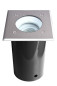 Preview: Deko-Light Bodeneinbauleuchte Pavo eckig Set, GU10, max. 9W, IP67 730479