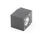 Preview: Deko-Light Wandaufbauleuchte Cubodo II Single DG Mini, Warmweiß, dunkelgrau, IP54 731029