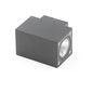Preview: Deko-Light Wandaufbauleuchte Cubodo II Double DG Mini, Warmweiß, dunkelgrau, IP54 731030