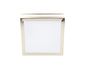 Preview: Deko-Light Wandaufbauleuchte Scuti I, E27, 2x max. 11W, Edelstahl, silber, IP44 731052