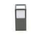 Preview: Deko-Light Wandaufbauleuchte Facado A, E27, max. 20W, anthrazit, IP54 731059