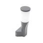 Preview: Deko-Light Wandaufbauleuchte Bessma IV, Warmweiß, Verkehrsgrau B RAL 7043, IP54 731083