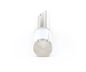 Preview: Deko-Light Wandaufbauleuchte Porrima I, GU10, max. 5W, Edelstahl, silber, IP44 731106