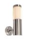 Preview: Deko-Light Wandaufbauleuchte Porrima II, GU10, max. 5W, Edelstahl, silber, IP44 731107