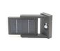 Preview: Deko-Light Wandaufbauleuchte Solar Premium I, Warmweiß, 3,7V DC, Aluminium, dunkelgrau, IP54 731116