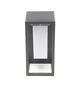 Preview: Deko-Light Wandaufbauleuchte Samas Solar, Warmweiß, 3,7V DC, dunkelgrau, IP54 731122