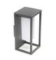 Preview: Deko-Light Wandaufbauleuchte Samas Solar, Warmweiß, 3,7V DC, dunkelgrau, IP54 731122