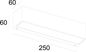 Preview: Deko-Light Wandaufbauleuchte Linear II Double, Warmweiß, Dunkelgrau, IP65 731136