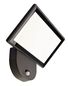 Preview: Deko-Light Wandaufbauleuchte Alkes L Motion, Warmweiß, Dunkelgrau, IP65 731141
