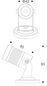 Preview: Deko-Light Boden- / Wand- / Deckenleuchte Mini I Amber, silber, 24V DC, IP65 732037