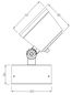 Preview: Deko-Light Boden- / Wand- / Deckenleuchte Colt 16W RGBWW, RGB + Warmweißschwarzgrau, 24V DC, IP65 732128