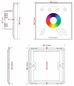 Preview: Deko-Light Controller, Touchpanel RF Color,2W 843020
