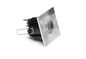 Preview: Deko-Light Abdeckung Silbersatiniert eckig für COB 68 IP65 + Mizar II, Alu, Silber, satiniert, 83mm 930079