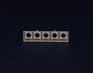 Preview: Deko-Light Ceti 5 Reflektor Gold, Gold, 123mm 930215