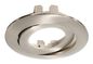 Preview: Deko-Light Rahmen für Lesath rund, brushed, Aluminium Druckguss 930252