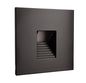 Preview: Deko-Light Abdeckung eckig schwarz Stufe für Alwaid, schwarz, 75mm 930487