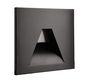 Preview: Deko-Light Abdeckung eckig schwarz Winkel für Alwaid, schwarz, 75mm 930490