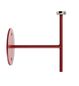 Preview: Deko-Light Wandhalter für Magnetleuchte Miram Rubin Rot, Rubin Rot RAL 3003 930621