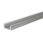 Preview: Deko-Light U-Profil flach AU-01-08 für 8 - 9,3mm LED Stripes, Alu, Silber-matt, eloxiert,1m 970000