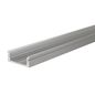 Preview: Deko-Light U-Profil flach AU-01-12 für 12 - 13,3mm LED Stripes, Alu, Silber-matt, eloxiert,1m 970040