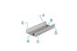 Preview: Deko-Light U-Profil flach AU-01-15 für 15 - 16,3mm LED Stripes, Alu, Silber-matt, eloxiert,1m 970060