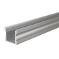 Preview: Deko-Light U-Profil hoch AU-02-10 für 10 - 11,3mm LED Stripes, Alu, Silber-matt, eloxiert,1m 970120