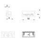 Preview: Deko-Light Endkappe P-AU-01-10 Set 2 Stk, Grau, 16mm 978011