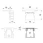 Preview: Deko-Light Endkappe P-ET-02-08 Set 2 Stk, Grau, 23mm 978121