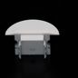 Preview: Deko-Light Endkappe P-ET-02-12 Set 2 Stk, Grau, 27mm 978141