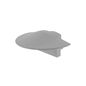 Preview: Deko-Light Endkappe F-ET-01-08 Set 2 Stk, Grau, 23mm 978581