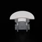 Preview: Deko-Light Endkappe F-ET-02-08 Set 2 Stk, Grau, 23mm 978621