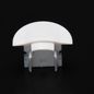 Preview: Deko-Light Endkappe F-ET-02-10 Set 2 Stk, Grau, 25mm 978631