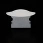 Preview: Deko-Light Endkappe F-ET-02-12 Set 2 Stk, Grau, 27mm 978641