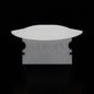 Preview: Deko-Light Endkappe F-ET-02-15 Set 2 Stk, Grau, 30mm 978651