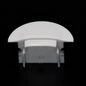 Preview: Deko-Light Endkappe F-ET-02-15 Set 2 Stk, Grau, 30mm 978651