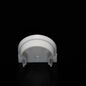 Preview: Deko-Light Endkappe R-AU-01-12 Set 2 Stk, Grau, 18mm 979511