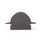 Preview: Deko-Light Endkappe R-ET-01-12 Set 2 Stk, Schwarz, 27mm 979552