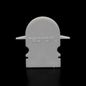 Preview: Deko-Light Endkappe R-ET-02-10 Set 2 Stk, Grau, 25mm 979561