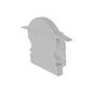 Preview: Deko-Light Endkappe L-ET-02-10 Set 2 Stk, Grau, 25mm 980061