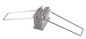 Preview: Deko-Light Nutenstein mit Spannfedern Set 2 Stk, Alu, Silber, 25mm 987040